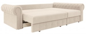 Canapea de colț extensibilă ArtVent Model III Chesterfield Beige