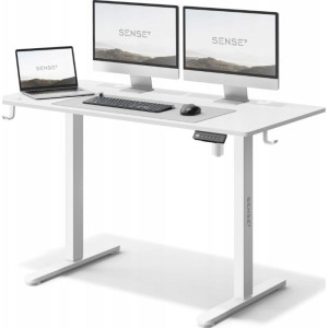 Masă gaming Sense7 Nojo 120 x 60 cm White