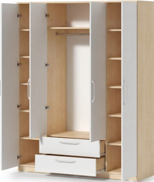 Шкаф распашной Fabrik Home Linia 1600 fără oglinzi Artar