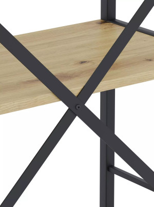 Стеллаж Nex Loft 110 Anthracite/Oak Artisan