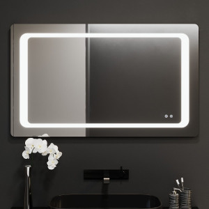 Oglindă cu iluminare LED Bayro Omega 120 x 80 cm 