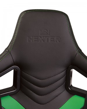 Геймерское кресло Nowy Styl HEXTER PRO Black/Green