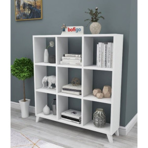 Etajeră pentru living Bofigo 15-08 White