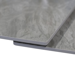 Masă extensibilă DP Elara 120/180x80 cm Shiny Italy grey 08