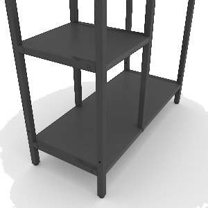 Стеллаж Nex Loft Cascade 178 x 70 x 30 cm Anthracite
