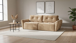 Прямой раскладной диван Rondo Pola 6