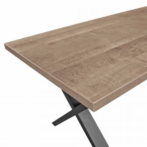 Кухонный стол DP Onix 180x90x75 см Колониал/Black