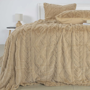 Покрывало Welpy Soft Angora 240 x 260 см Beige