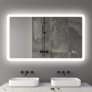 Oglindă cu iluminare LED Bayro Gama 120 x 80 cm 