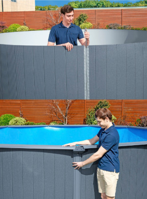 Piscină Bestway Hydrium 488 x 132 cm 