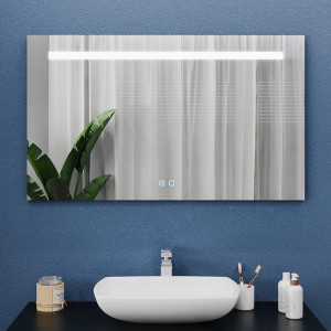 Oglindă cu iluminare LED Bayro Teta 120 x 80 cm