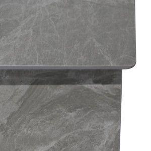 Masă extensibilă DP Elara 120/180x80 cm Shiny Italy grey 08