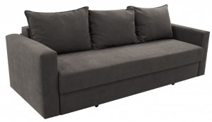 Прямой раскладной диван ArtVent Модель II Black