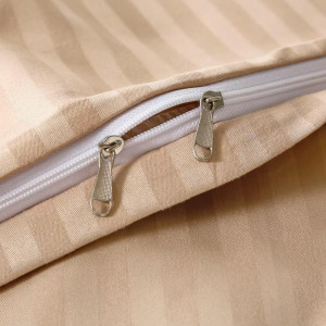 Комплект постельного белья Relaxe Home Stripe Dreams 200 x 220 см Cappuccino