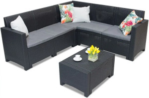 Набор садовой мебели Bica Nebraska Corner Graphite