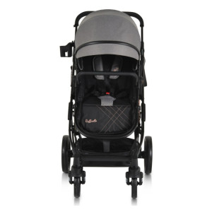 Cărucior 2 în 1 transformabil Moni Raffaelo Grey