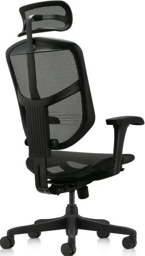 Fotoliu de birou ART Enjoy Budget 2 Mesh Black