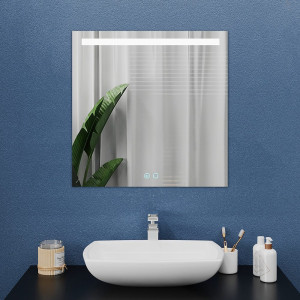 Oglindă cu iluminare LED Bayro Teta 60 x 60 cm