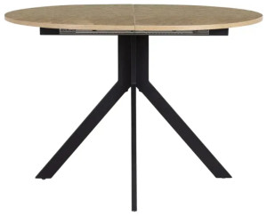 Masă extensibilă Argon Loft Black/Oak