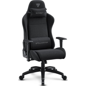 Fotoliu gaming Sense7 Spellcaster FUKU XL Fabric Black