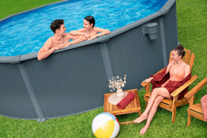 Piscină Bestway Hydrium 488 x 132 cm 