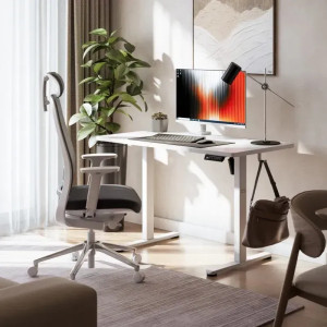 Masă gaming Leader 6.9 White