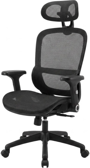 Fotoliu de birou ART Lima Mesh Black