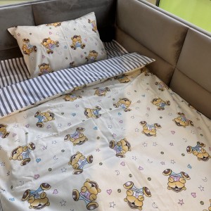 Lenjerie de pat pentru copii TEP Tepik 140х105 cm Bears on Beige
