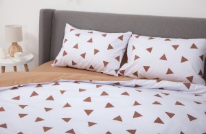 Set de lenjerie pentru pat TEP Soft Dreams 200 x 220 cm Triang Cappuccino