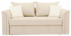 Canapea dreaptă extensibilă Aleco Power Beige
