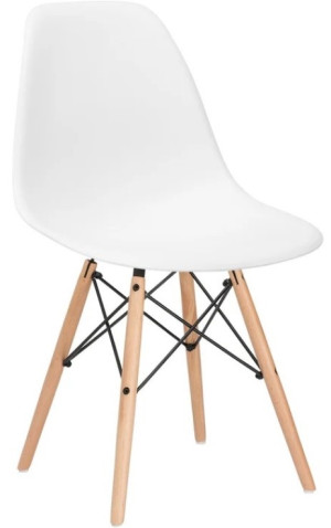 Scaun pentru bucătărie Xenos Eric White