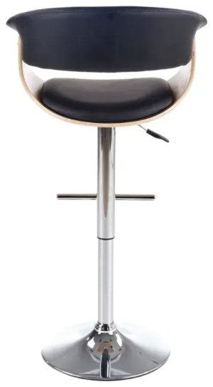Scaun de bar Halmar H45 Oak / Black