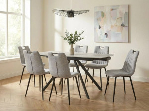 Scaun pentru bucătărie Interdepo Kip Light Grey