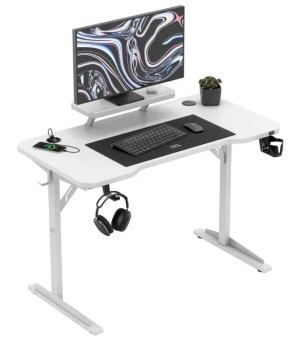 Masă gaming Leader 5.1 White