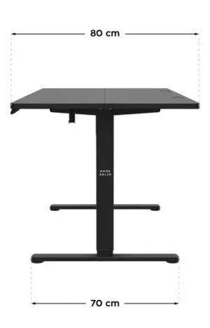Masă gaming Leader 7.6 Black