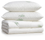 Set Plapuma + 2 perne Welpy Aloe Vera 200 x 220 cm 