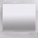 Oglindă simplă Bayro Modern Î 100 x 80 cm White