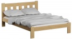 Pat din lemn MM Brita 90 x 200 cm Beige