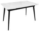 Раздвижной стол DP Elara 120/180x80 cm Ceramic White XSS03