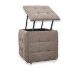 Cub Transformer 5 scaune in 1 Nex Home N52, Maro Teddy