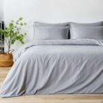 Комплект постельного белья Relaxe Home Stripe Dreams 200 x 220 см Grey