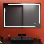 Oglindă cu iluminare LED Bayro Smart 120 x 80 cm