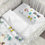 Lenjerie de pat pentru copii TEP "Tepik" 140 х 105 cm Lucky Dogs