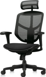 Fotoliu de birou ART Enjoy Budget 2 Black