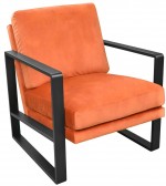 Мягкое кресло DP York Catifea Orange