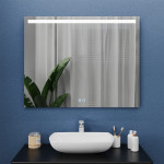 Oglindă cu iluminare LED Bayro Teta 100 x 80 cm