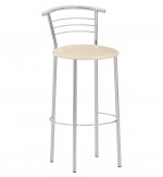 Scaun de bar Nowy Styl Marco Hoker Chrome V-18 Beige