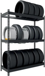 Raft pentru roți auto Nex Titan 168 x 120 x 50 cm Anthracite