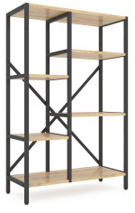 Raft Nex Loft Cascade 109 x 70 x 30 cm Antracite/Oak Artisan