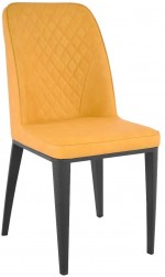 Scaun pentru bucătărie DP B-02 PU Yellow